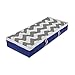 Zipcase Flexible Zippered Underbed Storage Bag (Pack of 2) Breathable Polypropylene Storage Bags for Blankets Clothes, Shoes, and Linens 18 x 42 x 6 inches - Navy blue