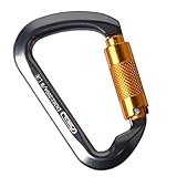 AYAMAYA 30KN Auto Locking Carabiners Aluminum Lightweight D-ring Outdoor Buckle for Climbing Belaying Rappelling Rescue
