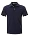 STTLZMC Men’s Short Sleeve Polo Shirts Custom Fit Golf Original Tops with Pocket