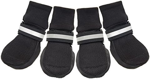 HiPaw Breathable Dual Mesh Soft Sole Dog Boots Paw Protector Summer