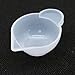 JETEHO Pack of 6 Silicone Mold Cup Dispenser DIY Epoxy Resin Jewelry Making Tool Accessory Color Modulation