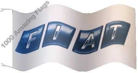 FIAT 5x3ft FLAG BANNER 1200 ABARTH 850 SPIDER 600 2000 124 X1