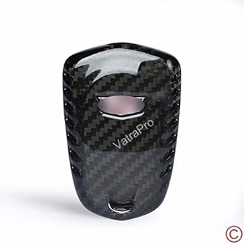 Amazon Com Luxury Real Carbon Fiber Key Case Cover For