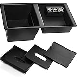 Center Console Insert Organizer Tray for 14-19 Silverado, Tahoe, Suburban, Sierra, Yukon, Escalate - Replaces GM Factory OEM Part 22817343