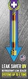 Leak Saver: Direct Inject UV - Dye Detects Large Leaks for Repair - Refrigerant Leak Sealer - For Air Conditioner and Refrigeration Systems Up to 5 Tons - USA Made