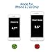 JETech Case for iPhone 6 and iPhone 6s, Non-Yellowing Shockproof Phone Bumper Cover, Anti-Scratch Clear Back (Gray)