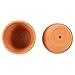 Terra Cotta Pots - 9-Pack Mini Clay Flower Pot Planters for Indoor, Outdoor Plant, Succulent Display, Brown - 3 Inches