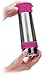 Aqua Zinger by Zing Anything, Stainless Steel Infuser Bottle, Double Wall Insulate Reusable Water Bottle, Citrus Infusion, Active Infusion, Food Grade 18/8 Stainless Steel, Hydration, 20 oz., Pink