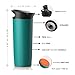Water Bottle Travel Mug & Leak Proof Mug Insulated Suction Mug Tumbler, 17 Ounce,