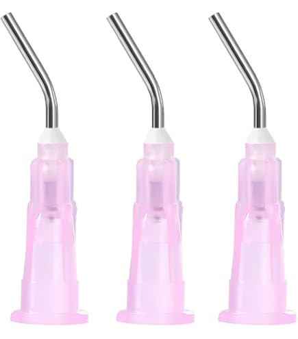 Amazon.com: Dental Pre Bent Needle Tips 100 Tips 22 Ga./Gray