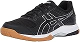 ASICS Womens Gel-Rocket 8 Volleyball Shoe, Black/White, 9.5 Medium US