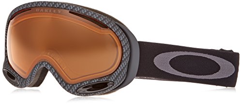 Oakley A-Frame 2.0 Ski Goggles, Matte Carbon/Persimmon