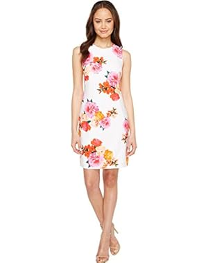 Womens Floral Shift Dress
