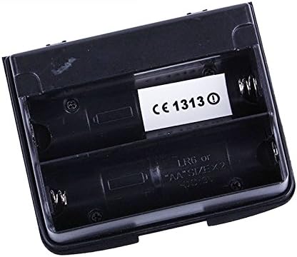 Tiamu for Yaesu Walkie Talkie VX-5R VX-6R VX-7R FBA-23 Battery Case VX-710 Support 2 AA ALKALINE Battery Pack Case Bags Two Way