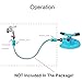 Lawn Sprinkler, UNIFUN Garden Sprinklers Water Entire Lawn And Garden Without Oscillating Systems Waste