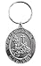 St. Christopher Ride with Me Motorcycle Medal Keychain BH010