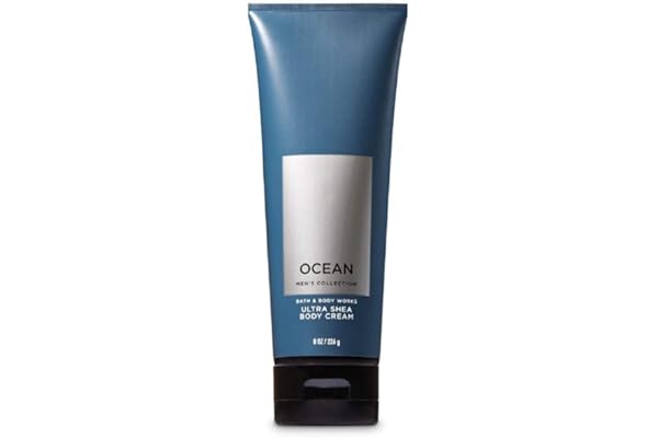 Bath and Body Works Ocean for Men Ultra Shea Body Cream 8oz Tube