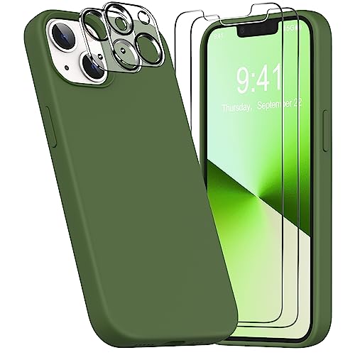 YATWIN [5 in 1 Designed for iPhone 13 Case with 2X