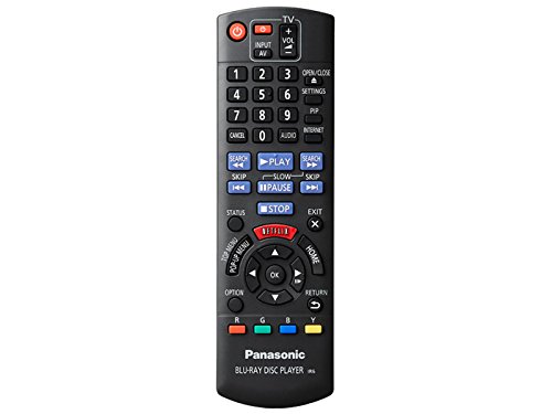 Panasonic Blu Ray Disc Player Remote N2QAYB000952 DMP-BD91 DMP-BD81