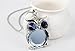 JML Axmerdal Grey Ruiting Fashion Women's Owl Crystal Jewelry Pendant Silver Chain Long Necklace Sweater Chain