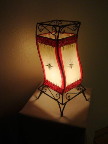 Agena Multi-color Moroccan Henna Lamp