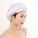 10 Pieces Shower Cap Elastic Waterproof Bath Cap Plastic Bathing Hair Cap Lady Salon Hat … (animal series)