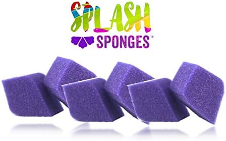 Splash Face Paint Sponge by Jest Paint - Pointed Petal (6 pieces)