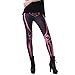 JOYHY Women's Stretchy Digital 3D Printed Plus Size Leggings Footless Tights