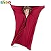 SANHO Sensory Sock Body Sock,Medium,Perfect for Children with Sensory Processing Disorder,Updated Version,Wine Red