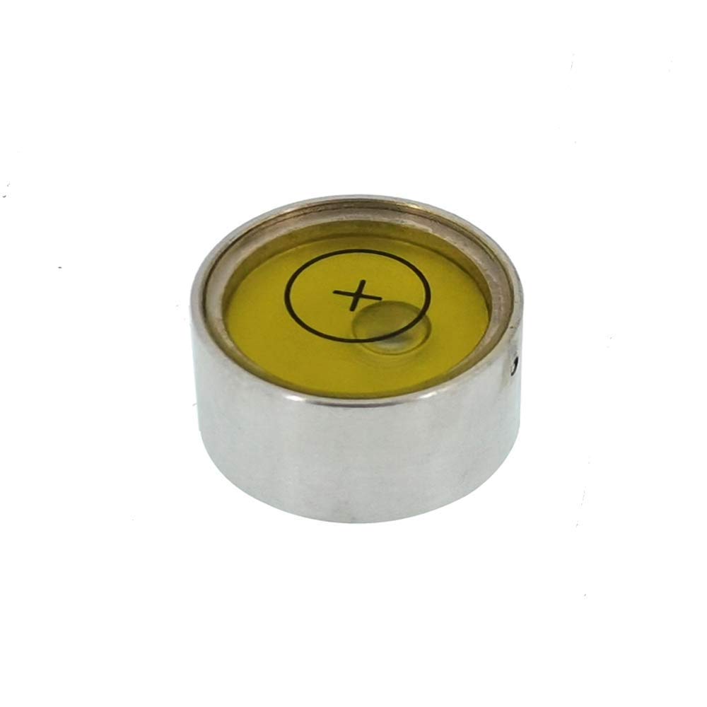 UMEI Metal Universal Horizontal Bubble Water Level Balance Bubble Level Round Bubble There are Many Sizes Levels to Choose from (20X14mm(Green)) (20X14mm)