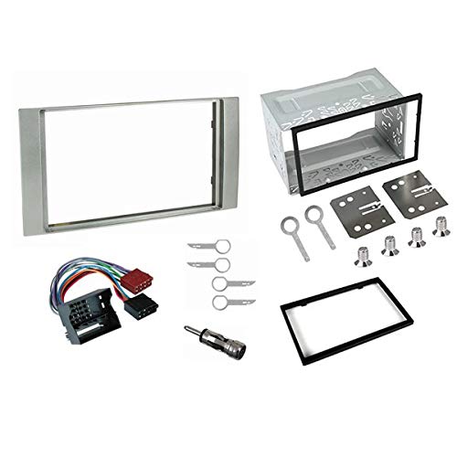 Sound-way 2 DIN in dash car stereo adapter mounting fascia kit compatible with Ford Galaxy, Fiesta, Focus, C-Max, S-Max, Transit