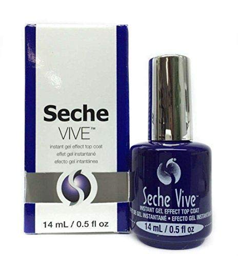 (3 Pack) SECHE Vive Instant Gel Effect Top Coat
