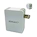 Wall Charger,KingAcc(TM) 25W 5A 4-Port USB Wall Charger With PowerSmartTM Technology For Apple iPad Air,iPads,iPad Mini,iPhone 6 6Plus 5 4,Samsung Galaxy S4 S5 S6 Note 2 3 4 Tab Series, Nexus,HTC, Motorola Android Devices-18 Months Warranty