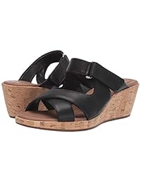 Clarks Un Plaza Sandalia de cuña deslizante para mujer