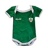 Green Ireland Rugby Vest Designed with A Small Ireland Print and Shamrock Badge