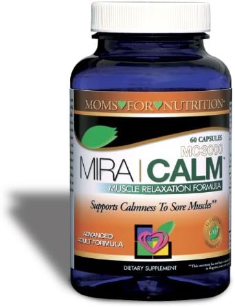All Natural Mira Calm Muscle Relaxation Formula With Herbs and Botanicals