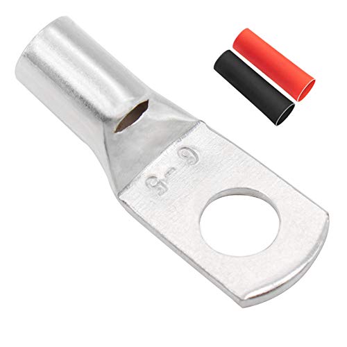 Heavy Duty Battery Cable Lugs,SC Tinned Copper Eyelets Tubular Battery