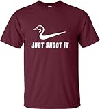 Adult Just Shoot It Funny Duck Hunting T-Shirt