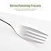 Dinner Forks, Elegant Life 12-Piece Japan Stainless Steel Forks Set Mirror Polished Modern Flatware Cutlery Forks Multipurpose Use for Kitchen,Restaurant- 8 inch