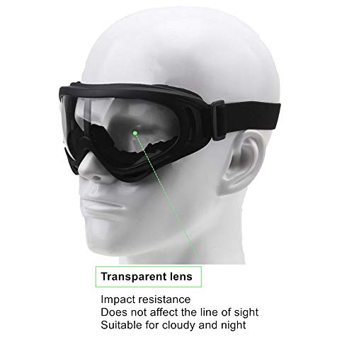 4 LJDJ+Motorcycle+Goggles+Adjustable+Protective