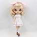 Original Doll Clohtes Outfit, Old School Uniform(Coat + Dress + Stocking) , Doll Dress Up for 1/6 12inch Doll or ICY Doll- Fortune Days(YW-YF011)