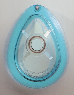 King Systems medium Adult inflatable Anesthesia face mask size 5