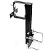 Red Hound Auto Easy to Mount RV Tire Carrier for 4 Inches or 4.5 Inches Bumper on Travel Trailer or RV Rear Cargo Folding Spare Wheel Holder Stand