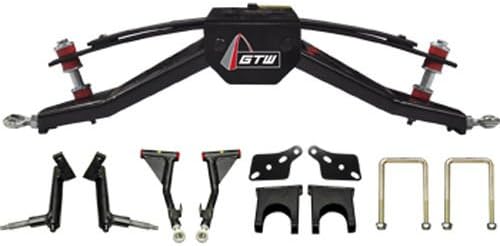 Golf Car Parts & Accessories GTW 6" Double A-Arm Lift Kit for Club Car DS Golf Carts (2004.5-Up Gas/Electric)