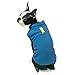 Gooby - Fleece Vest, Small Dog Pullover Fleece Jacket with Leash Ring, Deep Blue, Small