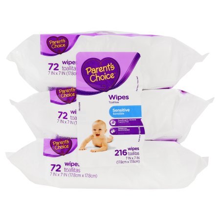 parents choice wipes 3 pack