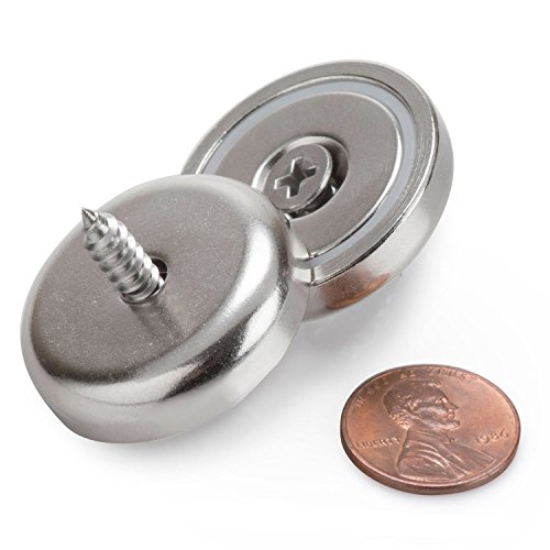 4 Diameter+Industrial+Strength+Neodymium+Countersunk