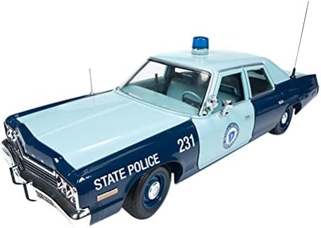 Amazon Auto World 1 18 ダッジ モナコ 1974 マサチューセッツ州警察パトカー 完成品 プラモデル 通販