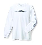 St. Croix Team Fishing Shirt, Long Sleeve, White (STMLSWH-XXL)