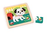 Janod Titus Dog Wooden Puzzle